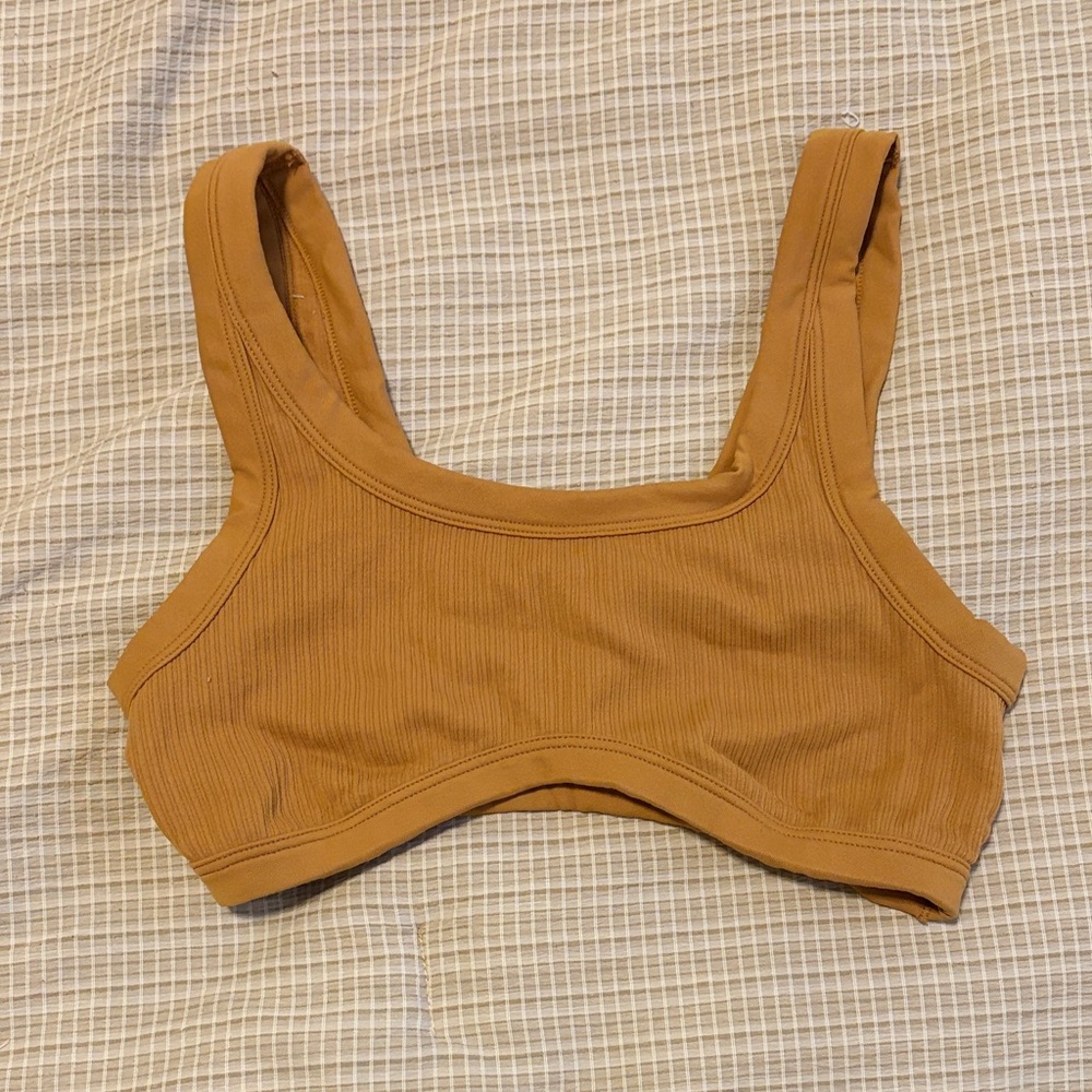 PINK Victoria's Secret Ribbed Scoop Bralette